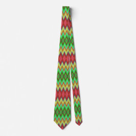 Esta corbata con estampado de arcoíris