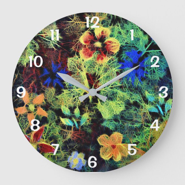 Está en el reloj redondo de colores (Anverso)