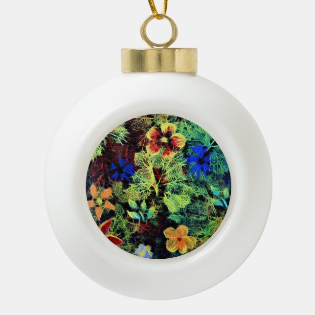 Está en la decoración de los copos de nieve (Anverso)