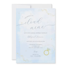 Está en la Nueve Invitación a la Ducha Bridal