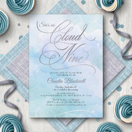 Está en la Nueve Invitación a la Ducha Bridal