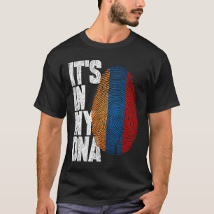 Está en mi ADN Armenia Camisa Orgullosa regalo Arm