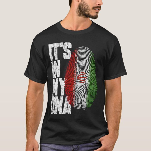 Está en mi ADN Camisa iraní Orgullosa Regalo Irán  (Anverso)