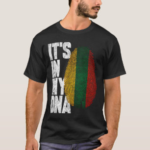 Está en mi ADN Camisa lituana Orgullosa hispana