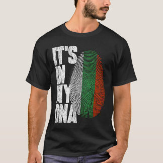 Está en mi ADN camiseta búlgara orgulloso regalo h