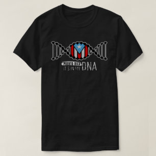 Está en mi ADN camiseta de Puerto Rico