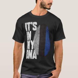 Está en mi ADN camiseta estonia orgullosa regalo h