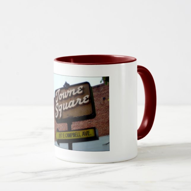 Esta es Campbell CA, taza con señaligen de Towne S (Anverso derecho)