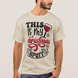 Esta Es La Camisa De Espíritu De Mis Navidades