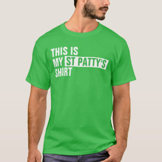 Esta es la camisa de mi ST PATTY