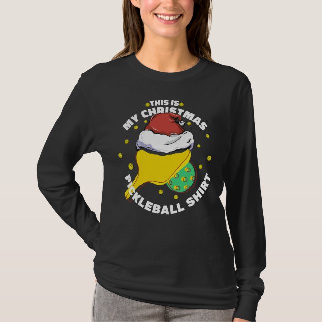 ESTA ES LA CAMISA DE PICKLEBALL DE MIS NAVIDADES (Anverso)