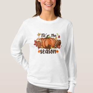 Esta es la camiseta de fútbol de temporada-otoño