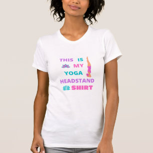 Esta Es La Camiseta De Mi Cabeza De Yoga Graciosa