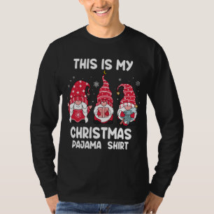 Esta es la camiseta de pajama de mis navidades Xma