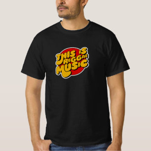 Esta es la camiseta del Reggae Music Reggae