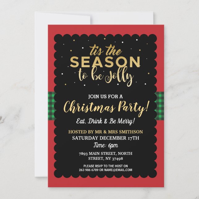 Esta Es La Invitación Del Fiesta Jolly Check De Na (Anverso)