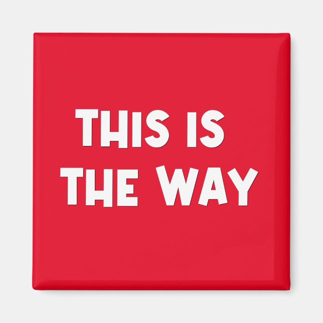 Esta es la manera en que se mueve el imán (Frente)