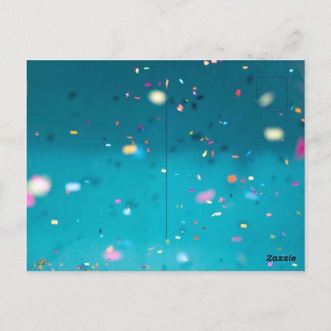 esta es la postal de bienvenida (Reverso)