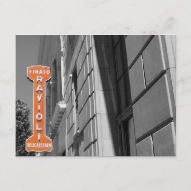 Esta es la postal italiana de San José, CA-Firato (Anverso)