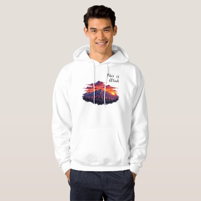 Esta es la sudadera de Utah  (Anverso completo)