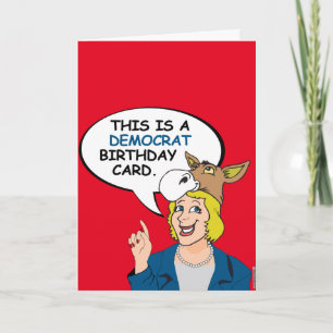 Esta es la tarjeta de cumpleaños de los demócratas