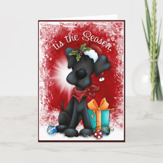 Esta es la tarjeta de Navidades de Black Lab de te