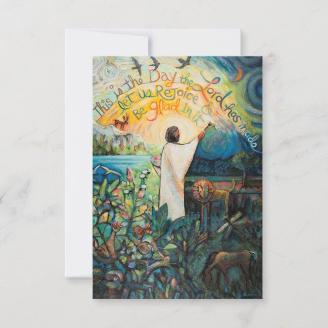 Esta es la tarjeta de oración del Día, Salmo 118 (Anverso)