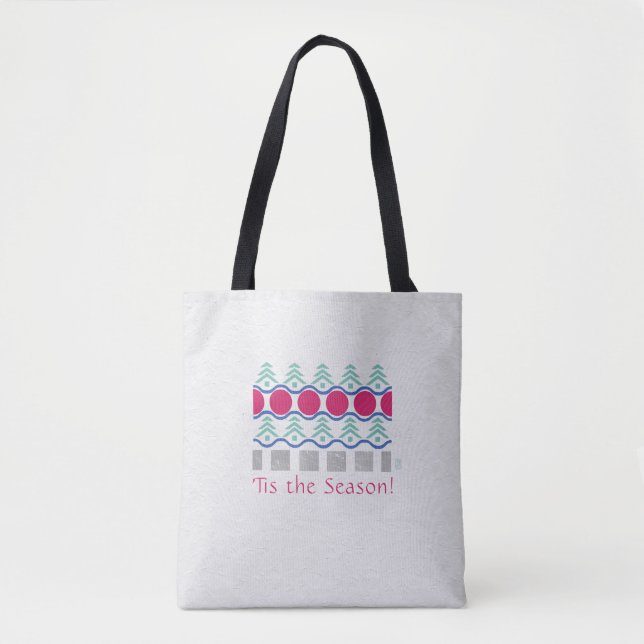 ¡Esta es la temporada! Bolsa De Tote De Holiday (Anverso)