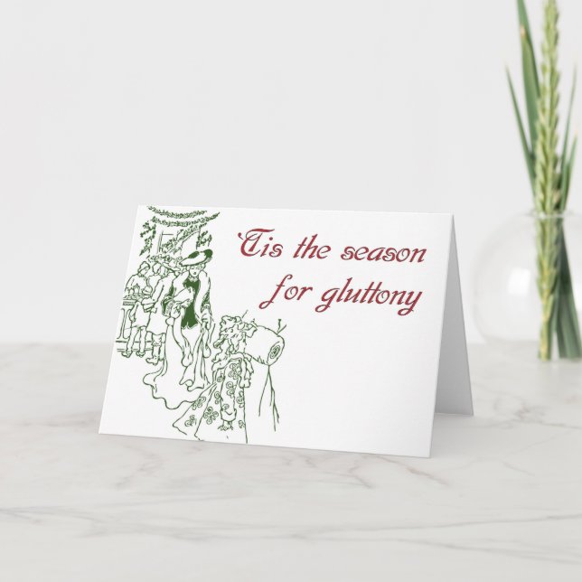 'Esta es la temporada para Glutton - Tarjeta de Na (Anverso)