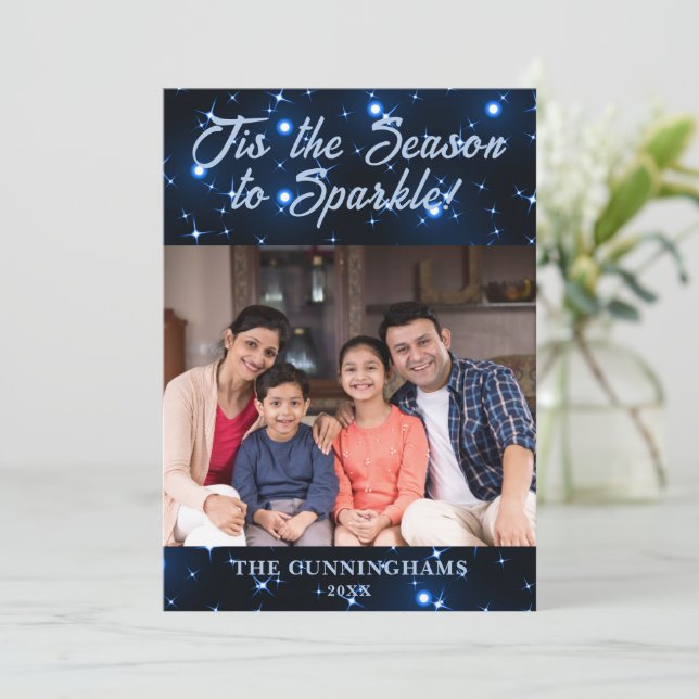 Esta es la temporada para la tarjeta de feriado de (Anverso de pie)