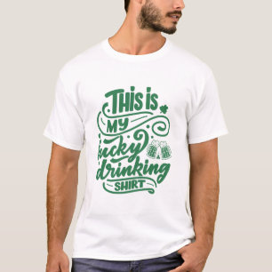 Esta es mi afortunada camiseta que bebe