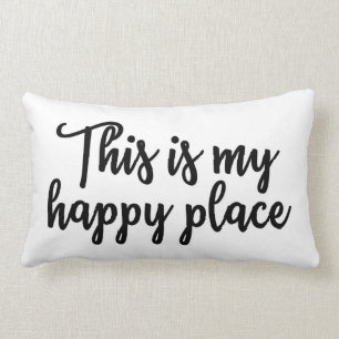 Ésta es mi almohada feliz del lugar