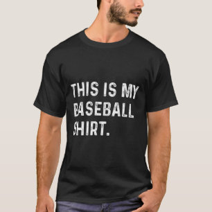 Esta Es Mi Camisa De Béisbol - Pitcher Catcher Mom