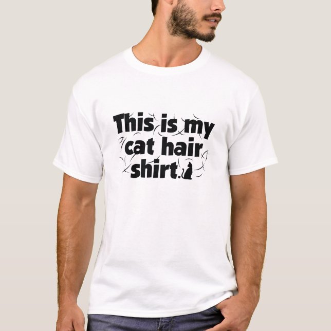 Esta Es Mi Camisa De Cabello De Gato (Anverso)