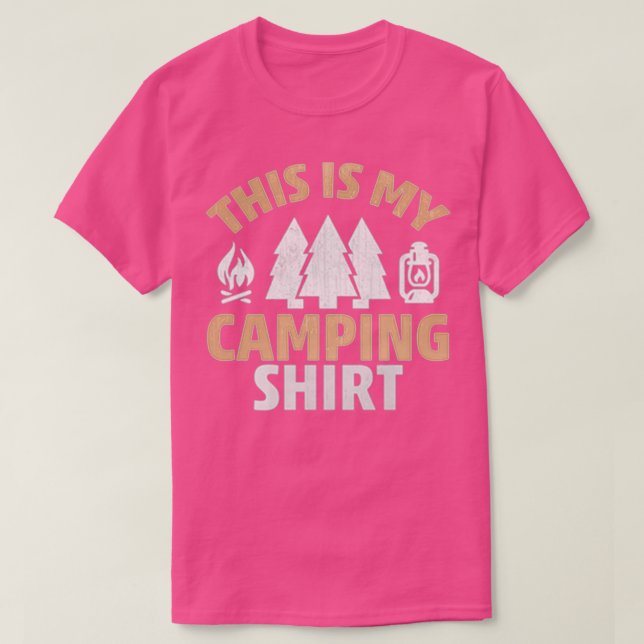 Esta es mi camisa de camping Essential (Diseño del anverso)