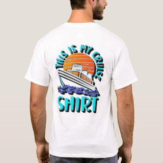 Esta es mi camisa de crucero con puesta de sol.
