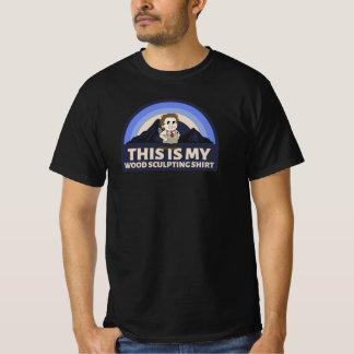 ESTA ES MI CAMISA DE ESCULTURA DE MADERA ESCULTURA