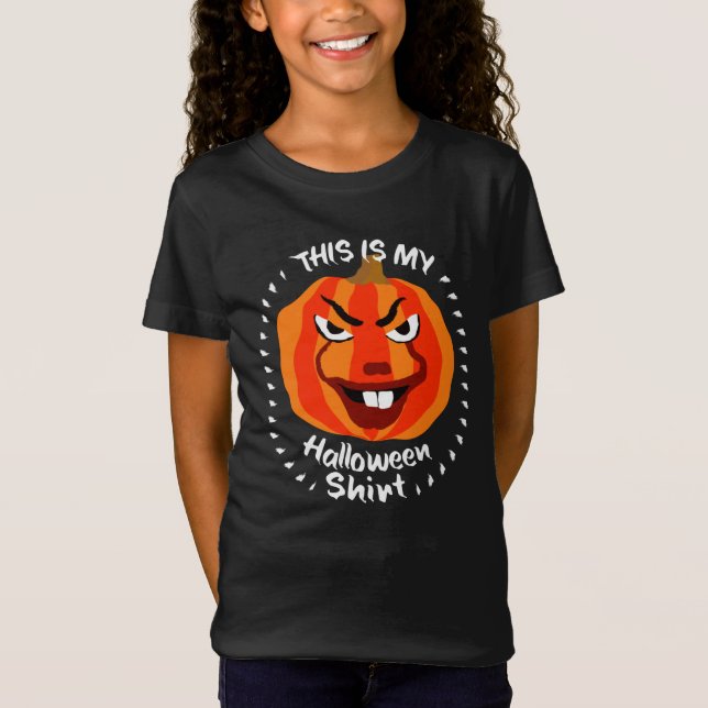 🎃 Esta Es Mi Camisa De Halloween - Calabaza Graci (Anverso)