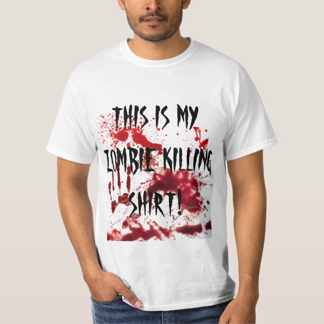 ÉSTA ES MI CAMISA DE LA MATANZA DEL ZOMBI (Anverso)