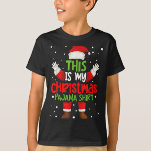 Esta es mi camisa de pijama de Navidad divertida d