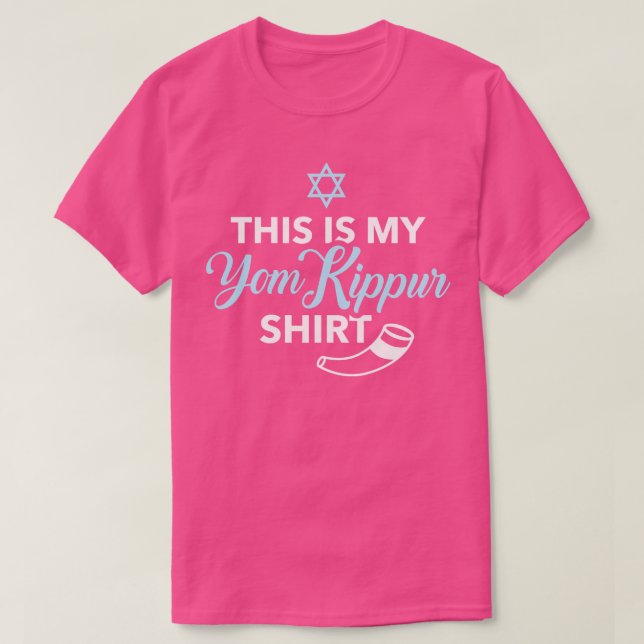 Esta es mi camisa de Yom Kippur (Diseño del anverso)