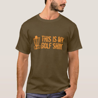Ésta es mi camisa del golf