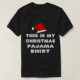 Ésta es mi camisa del pijama del navidad - gorra (Diseño del anverso)
