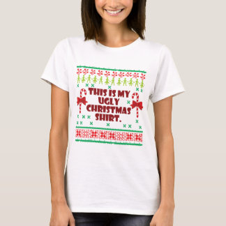 Ésta es mi camisa fea del navidad