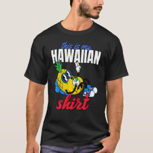 Esta Es Mi Camisa Hawaiana - Luau Costume Funny Pi