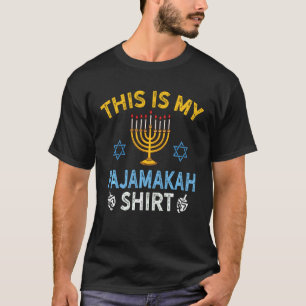 Esta Es Mi Camisa Pajamakah Funny Hanukkah Pajama