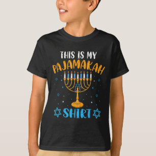 Esta Es Mi Camisa Pajamakah Hanukkah Pajama Hombre