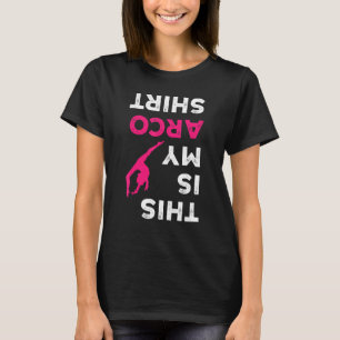 Esta Es Mi Camiseta Acro Gimnasia Gimnasta Acrobát