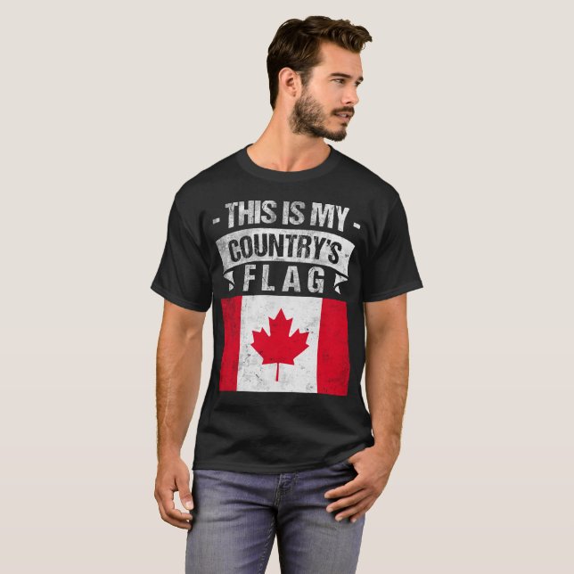 Ésta es mi camiseta canadiense del día de la (Anverso completo)