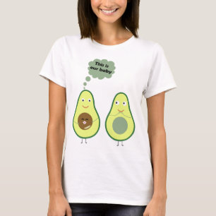 ¡Esta es mi camiseta de bebé de aguacate!